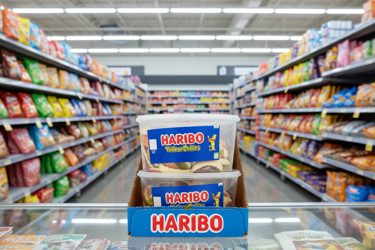 4 x Haribo Yellow Bellies 24 Qty