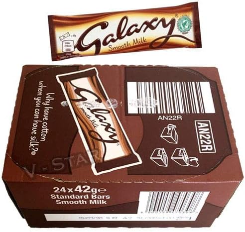 24 x Galaxy Milk Chocolate Bar - 42GM