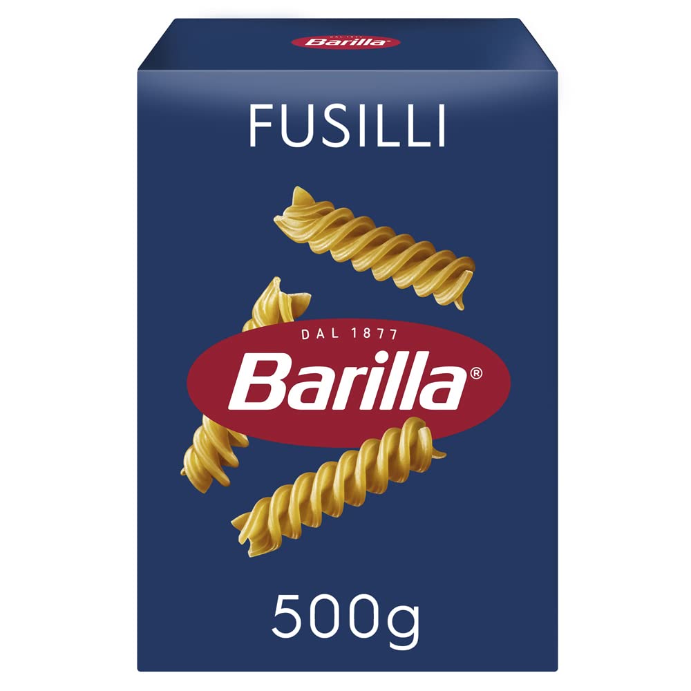 12 x Barilla Pasta Fusilli  - 500GM