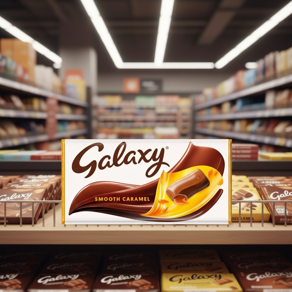 24 x Galaxy Caramel Large Bar - 135GM