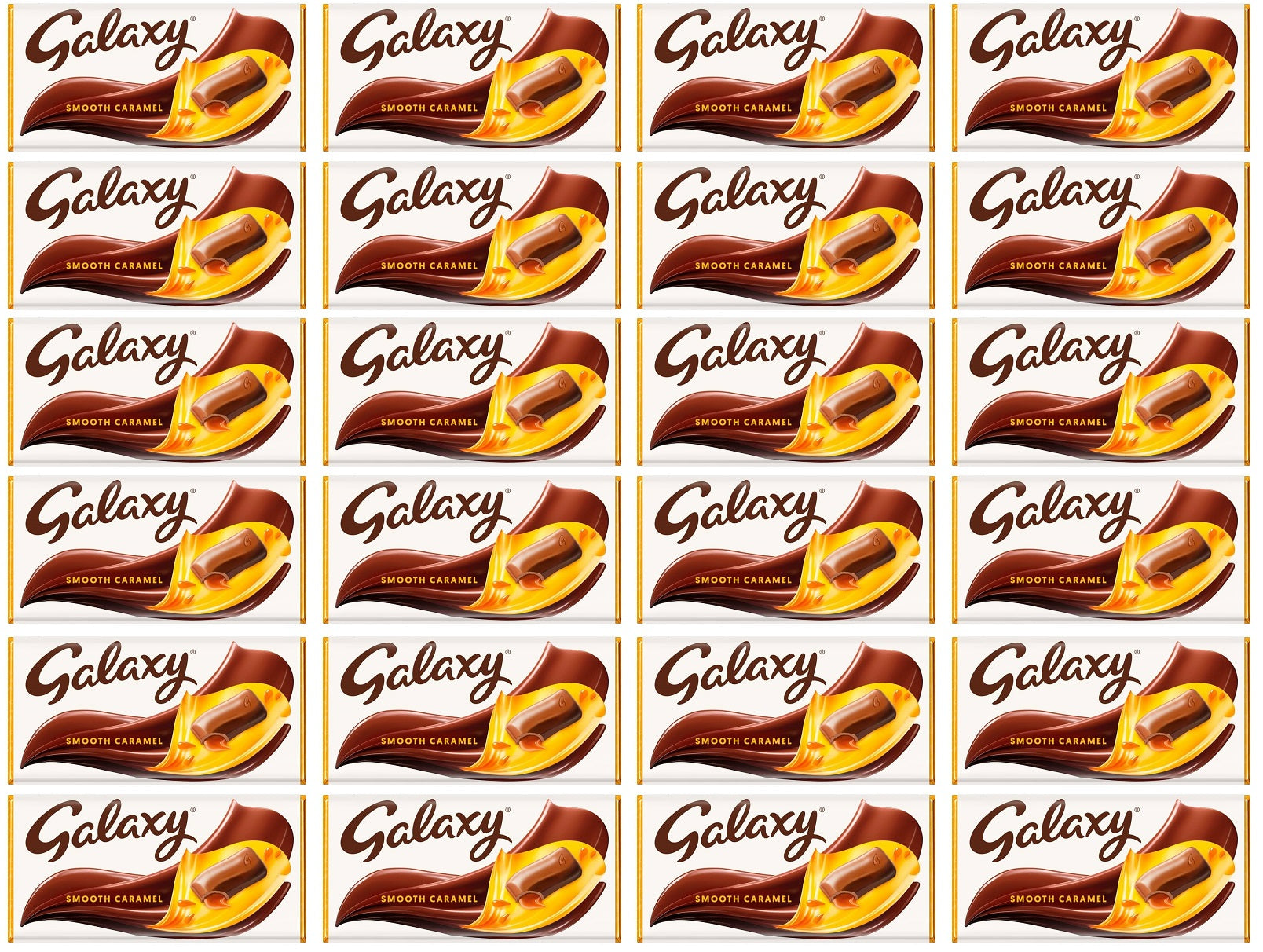 24 x Galaxy Caramel Large Bar - 135GM