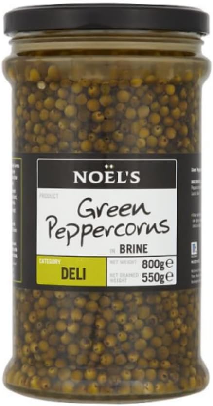 Noel's Green Peppercorns In Brine 800G