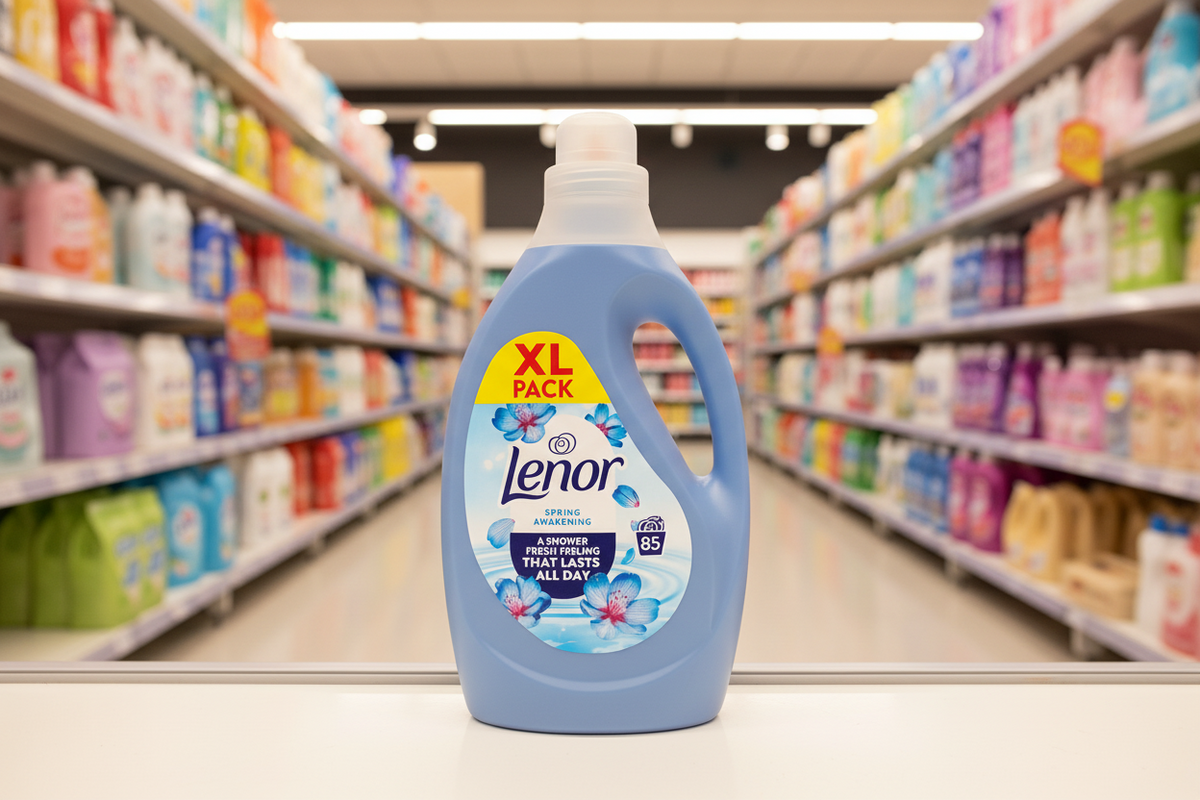 4 X Lenor Spring Awakening 85 Wash - 2.63 Litre