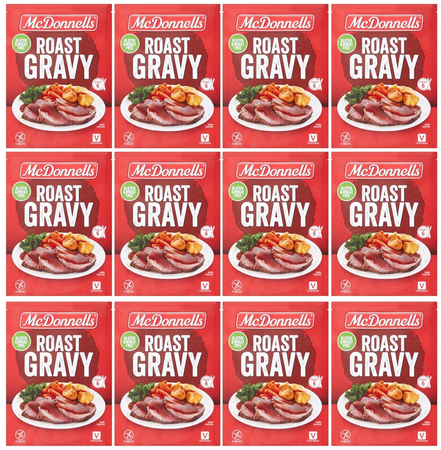 12 x Mcdonnells Roast Gravy 50G