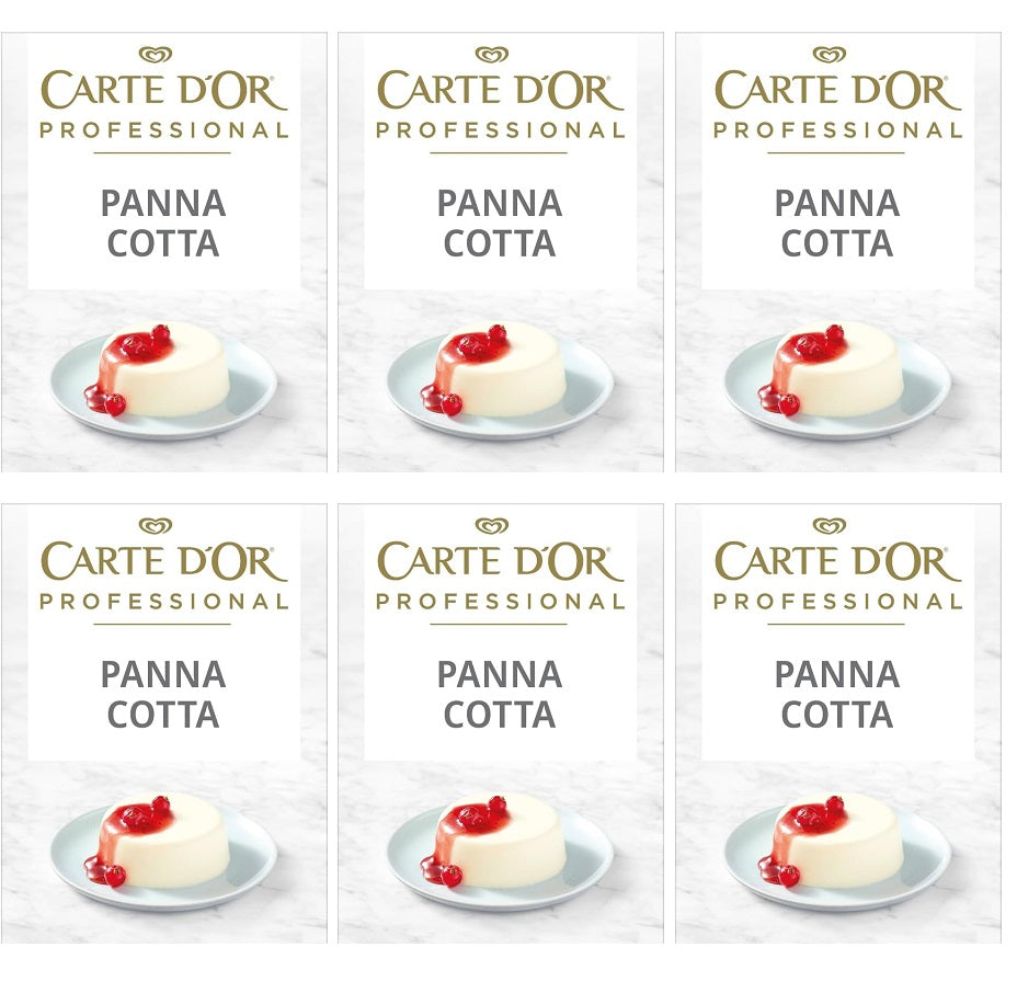 6 x Carte D Or Panna Cotta 2 X 260G (520G)