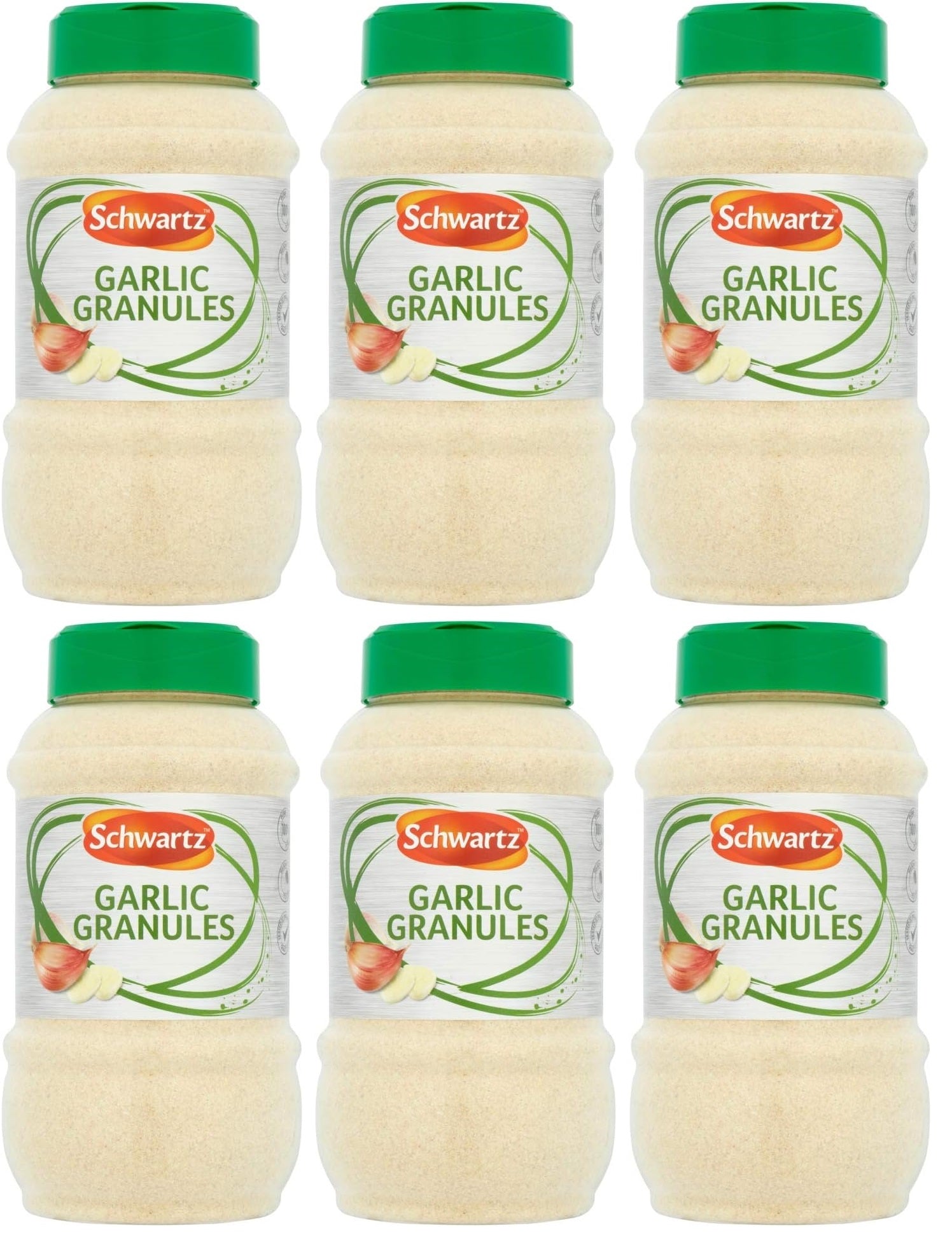 6 x Schwartz Garlic Powder 480G