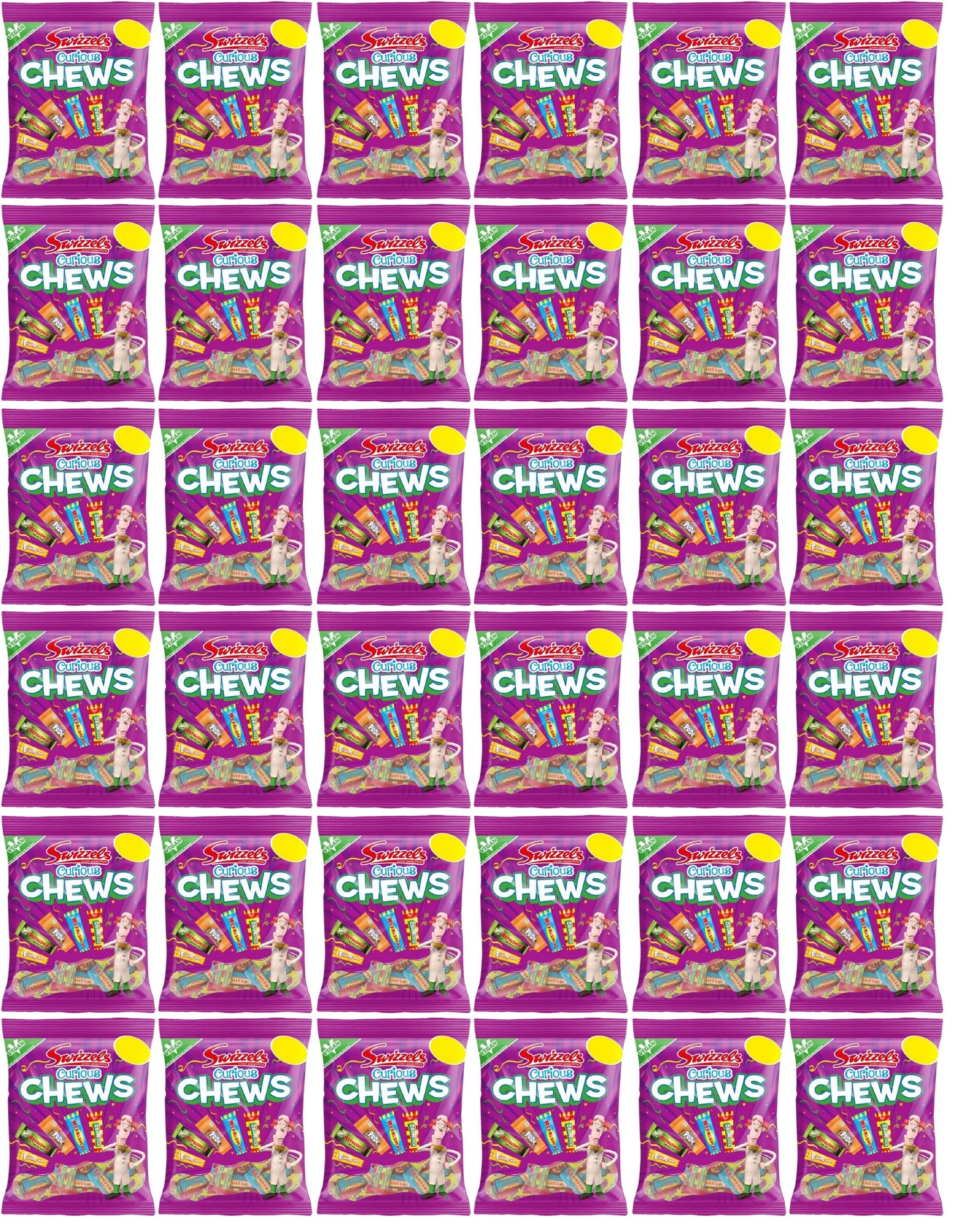 36 x Swizzels Curious Chews 135G
