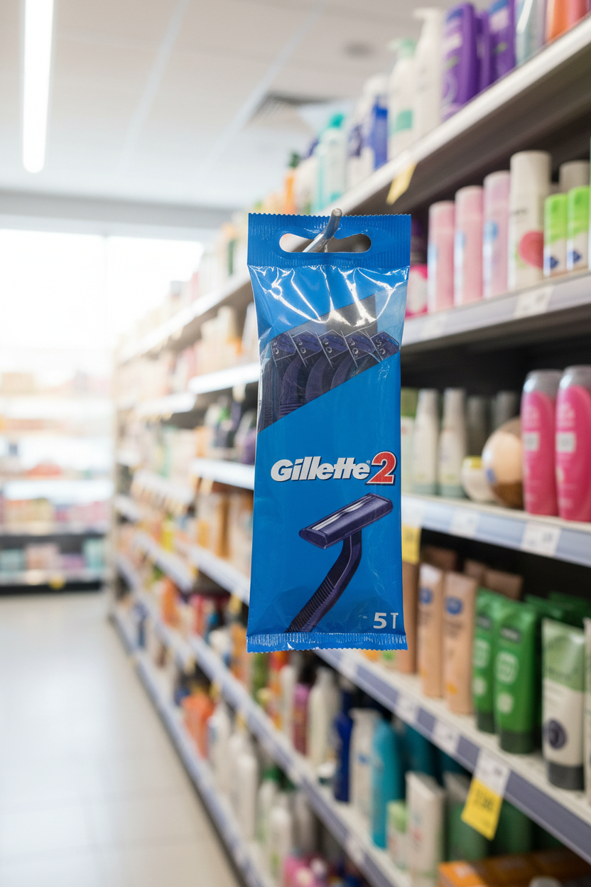Gillette 2 Disposable Razors - 5 PACK