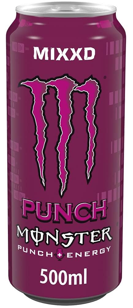 12 x Monster Energy Mixxd Punch 500Ml