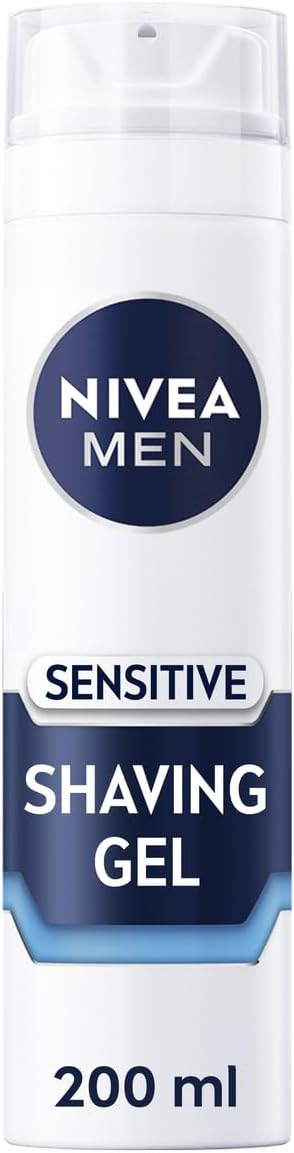 6 x Nivea Men Sensitive Shaving Gel 200Ml