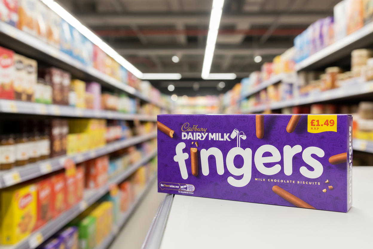 12 x Cadbury Fingers - 114GM