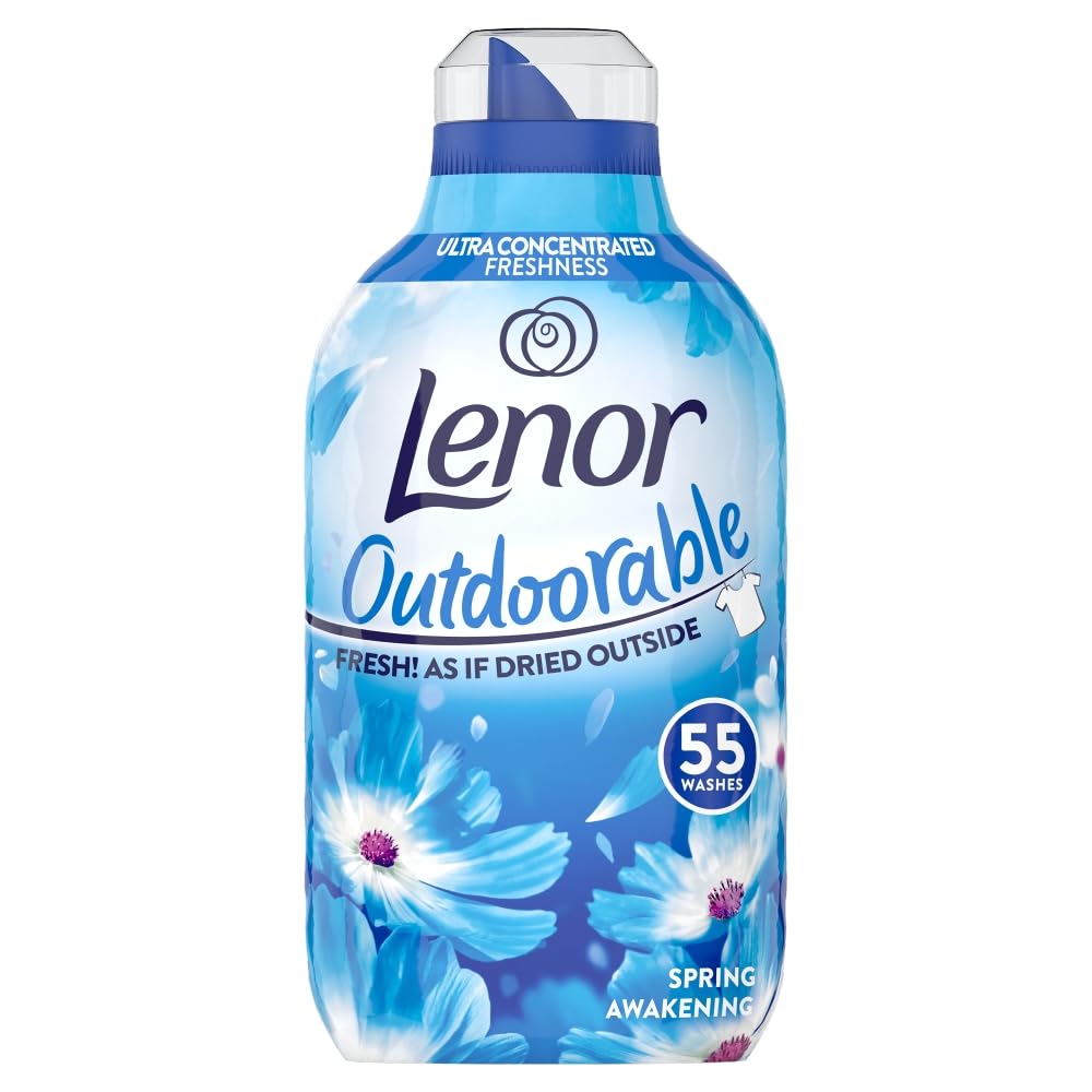 8 x Lenor Outdoorable Spring Awakening 55 Wash - 770ML