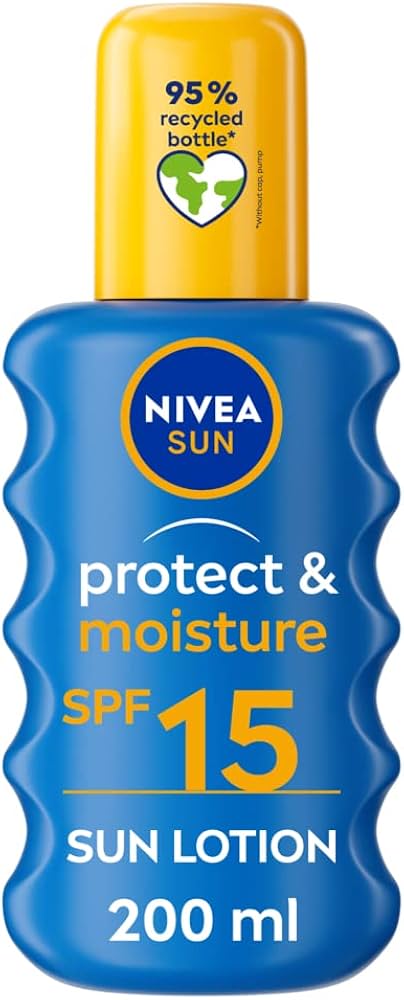 6 x Nivea Sun Spray Spf 15 - 200ML