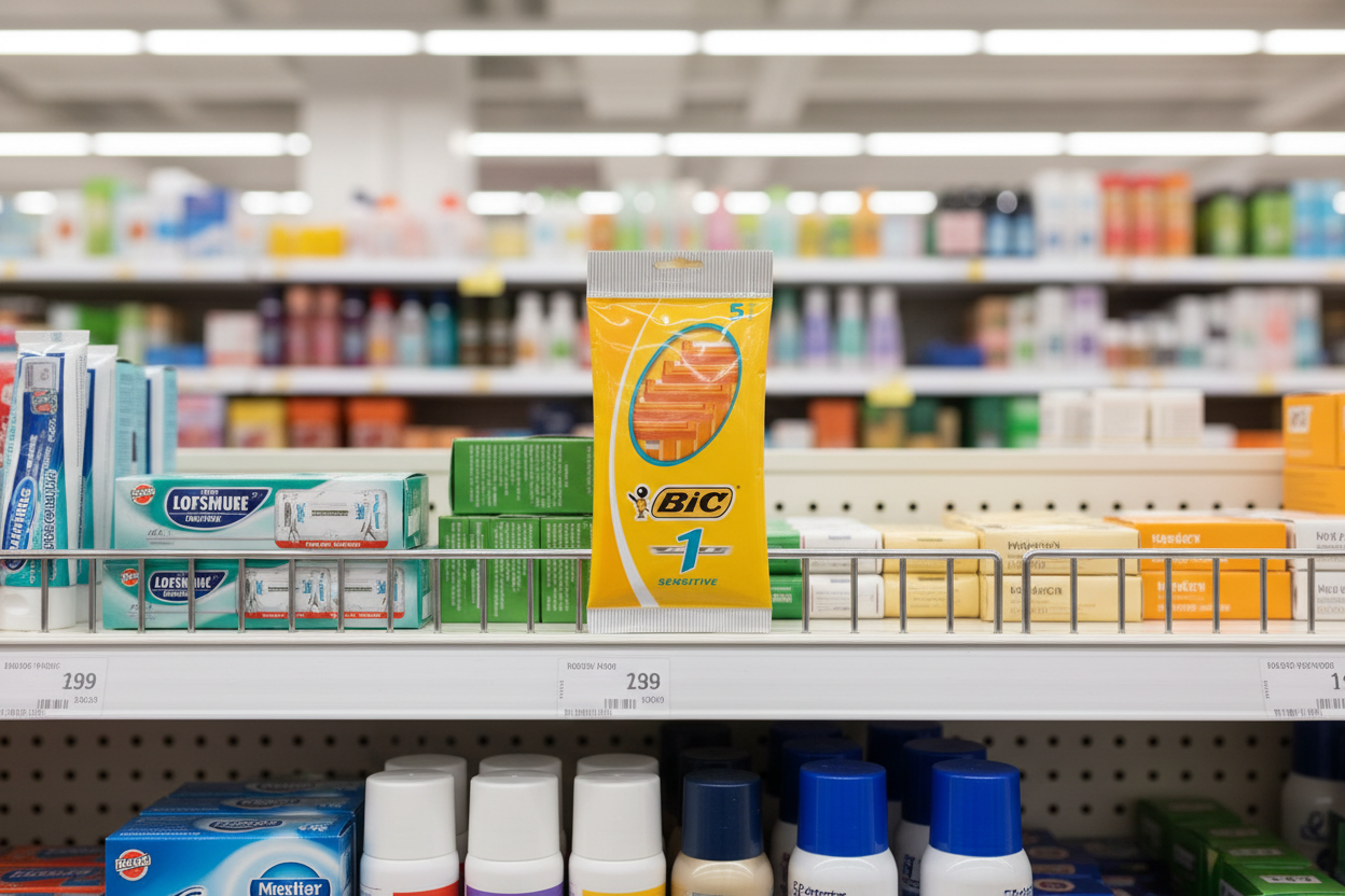 40 x Bic 1 Sensitive Disposable Razors 5 Pack