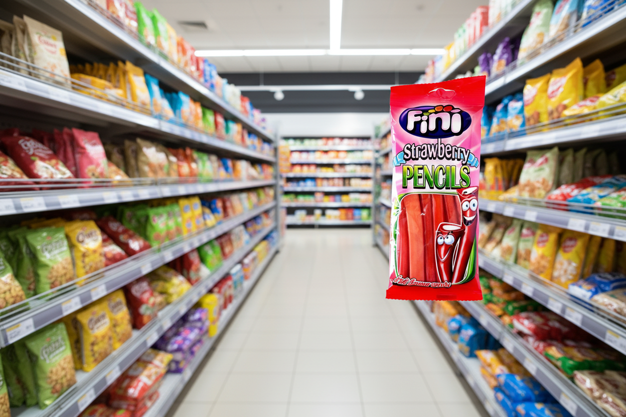 12 x Strawberry Pencils Bags