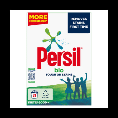 4 x Persil  Washing Powder Bio 21 Washes