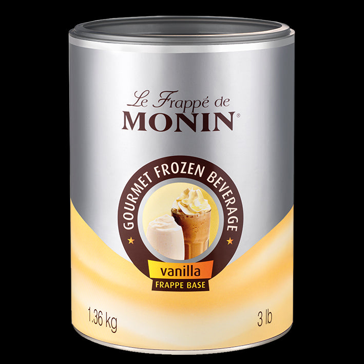 4 x Monin Vanilla Frappe Base 1.36Kg