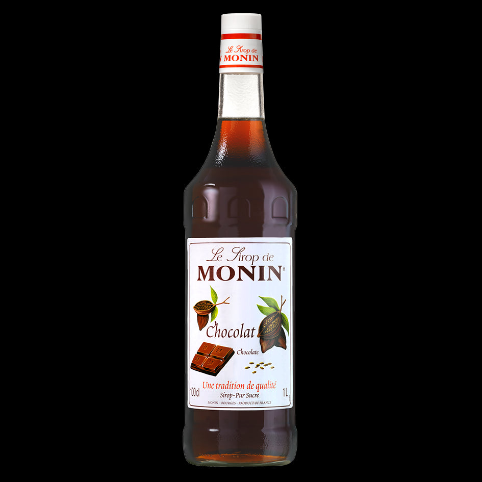 6 x Monin Chocolate Syrup 1Lt