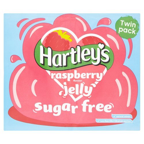 12 x Hartley's Raspberry Flavour Jelly 2 X 11.5G (23G)