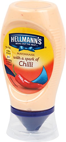 8 x Hellmann's  Mayonnaise Chilli 250 Ml