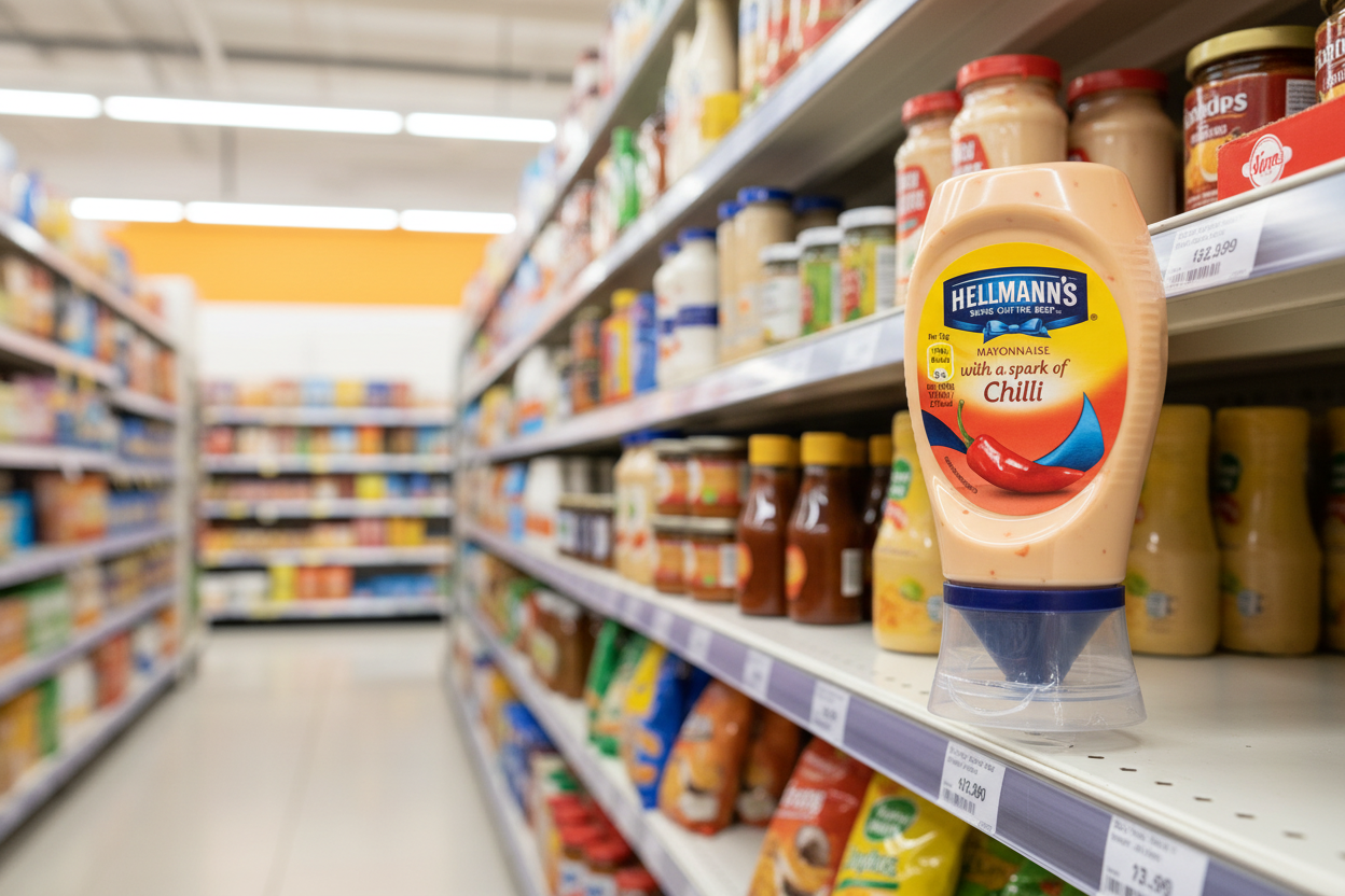 8 x Hellmann's  Mayonnaise Chilli 250 Ml