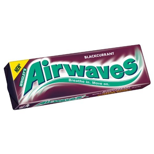 30 x Airwaves Blackcurrant Flavour Sugarfree Chewing Gum 10 Pieces