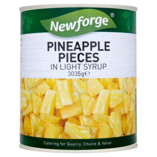 Newforge Pineapple Slices In Light Syrup 3.05Kg