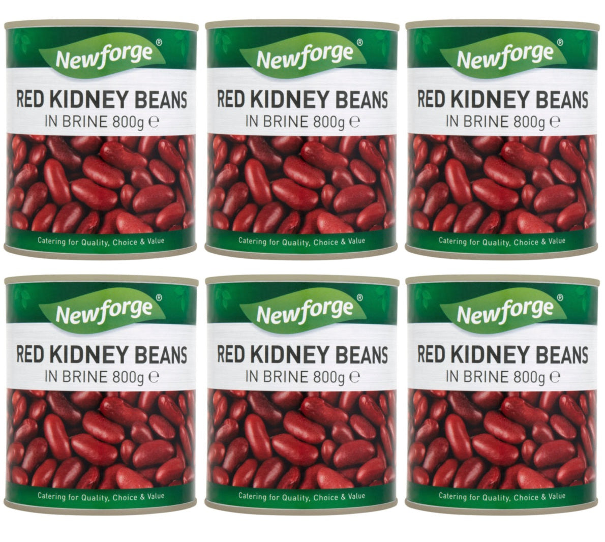 6 x Newforge Red Kidney Beans