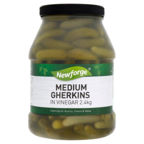 Newforge Medium Gherkins In Vinegar 2.4Kg