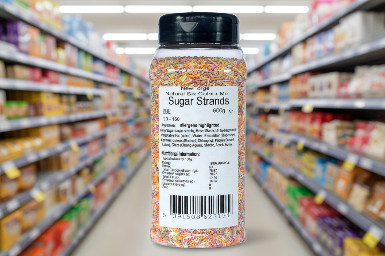 6 x Newforge Sugar Strands 600G