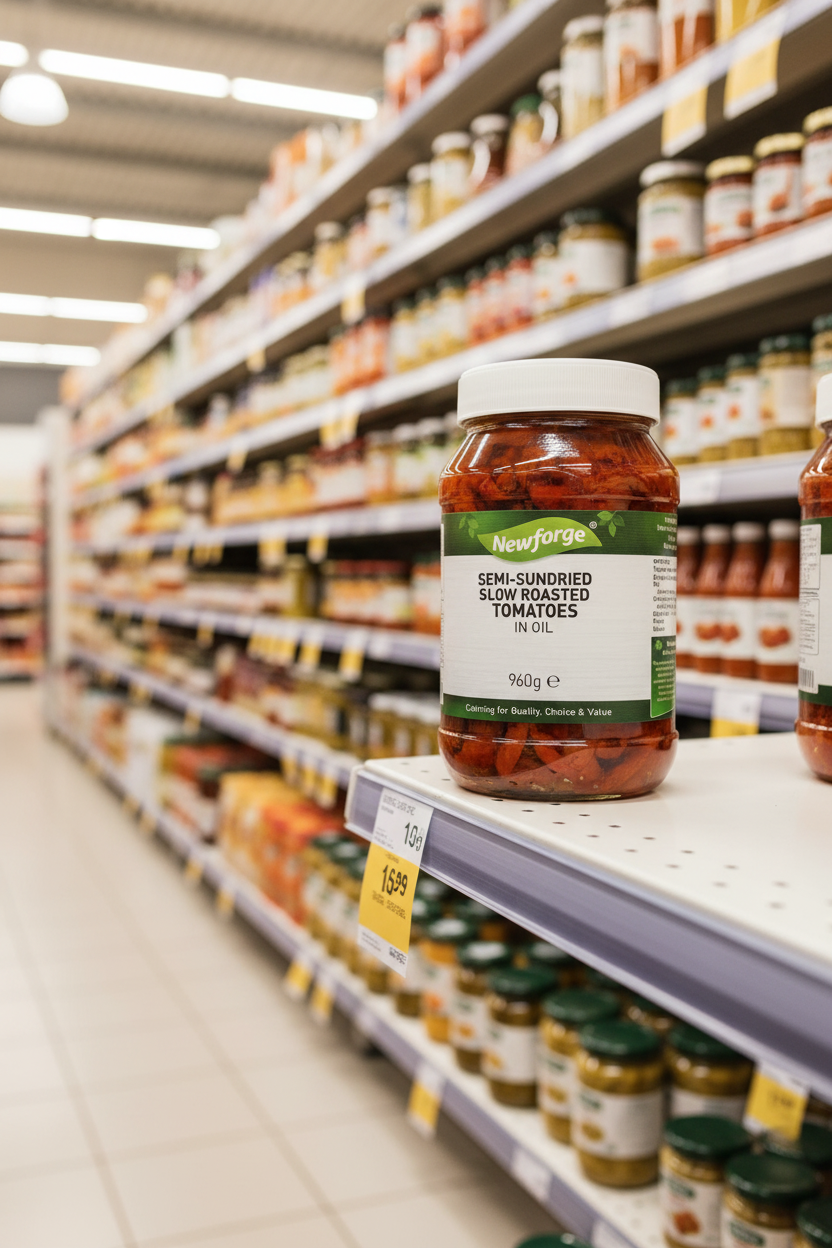 Newforge Semi Sundried Tomatoes 890g