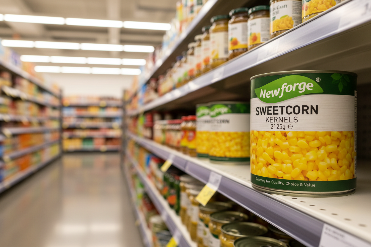 6 x Newforge Sweetcorn 6X2.125Kg