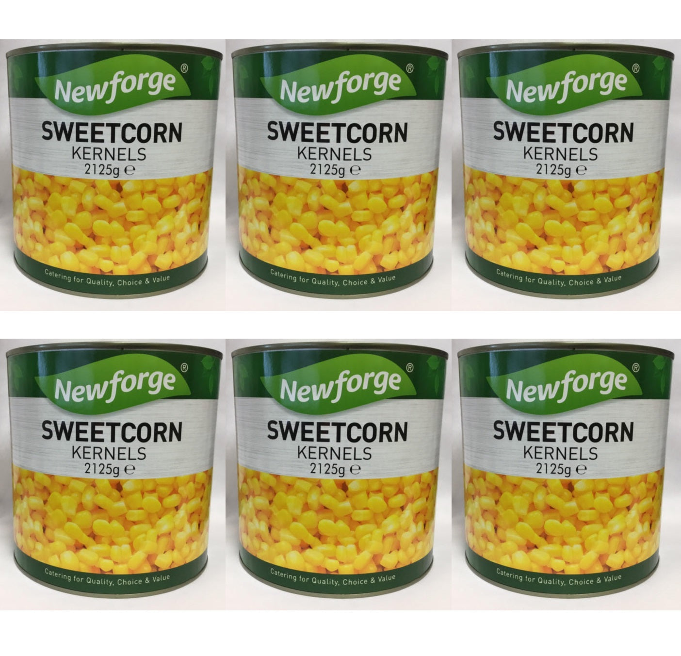 6 x Newforge Sweetcorn 6X2.125Kg