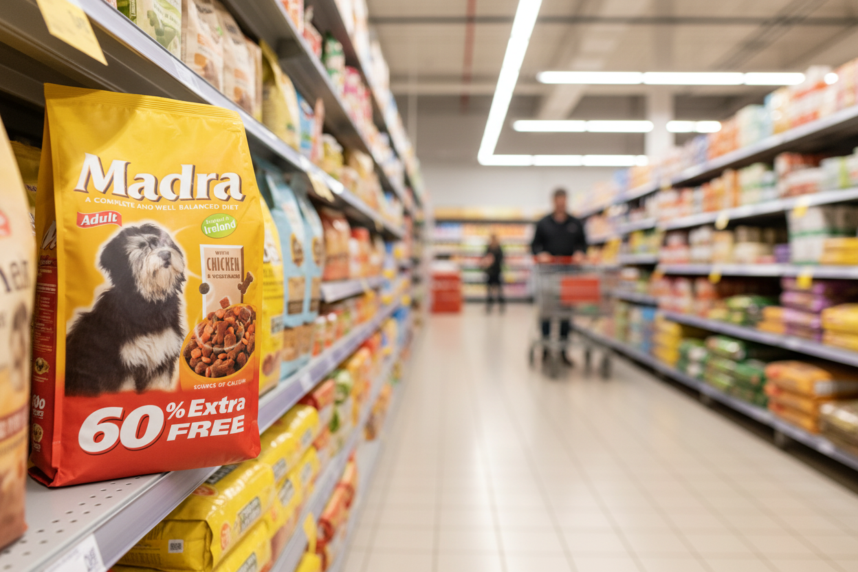 4 x Madra Adult Roast Chicken & Vegetables 2.5Kg Plus 60% Extra Free