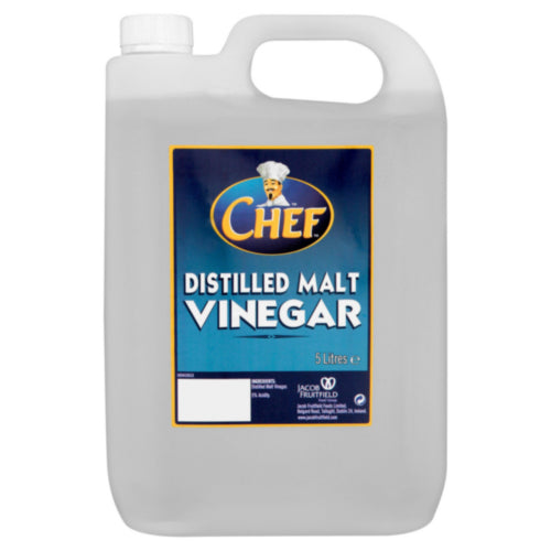 2 x Chef Distilled Malt Vinegar 5L