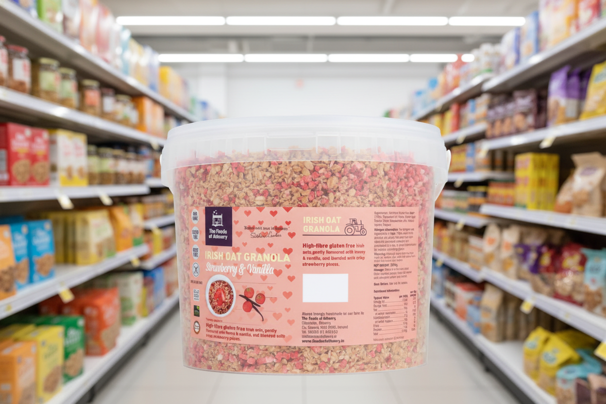 The Foods Of Athenry Strawberry & Vanilla Granola 3Kg