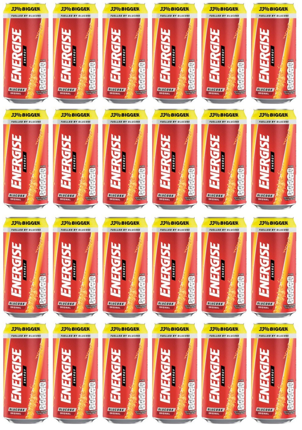 24 x Energise Energy 440Ml