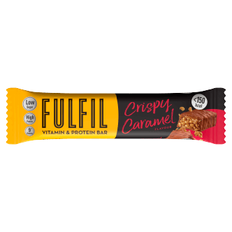 18 X Fulfil Crispy Caramel Bar 37G