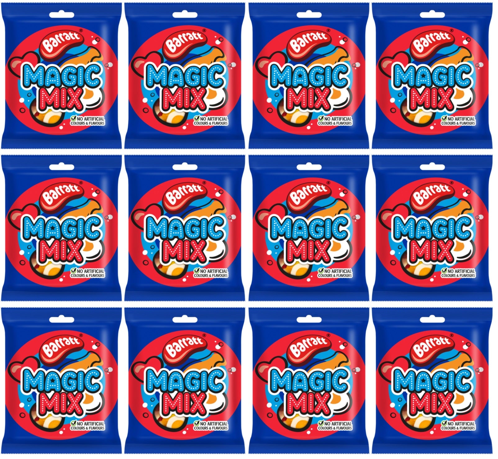 12 X Barratt Magic Mix - 140Gm