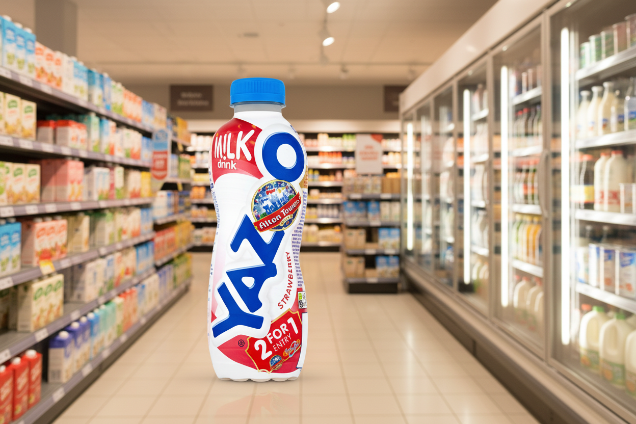 10 x Yazoo Milk Drink Strawberry 400Ml