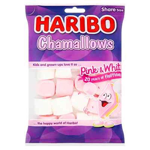 12 x Haribo Chamallows Pink & White 140G