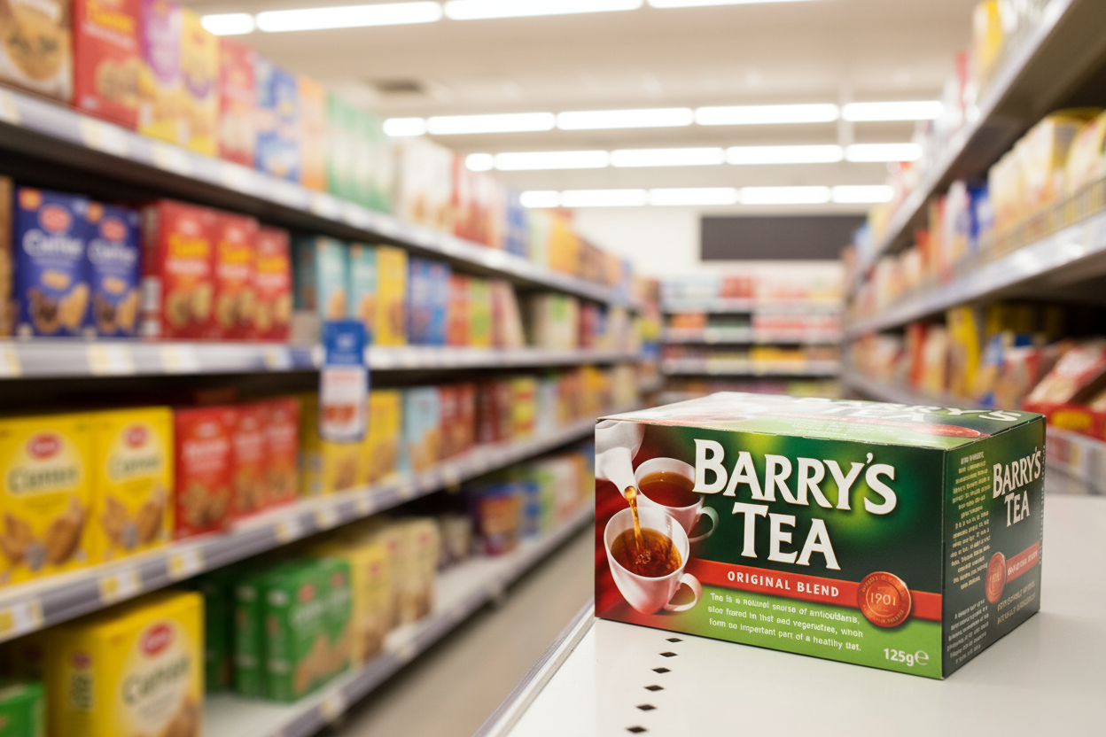 6 x Barry's Tea Original 40 Tea Bags 125G