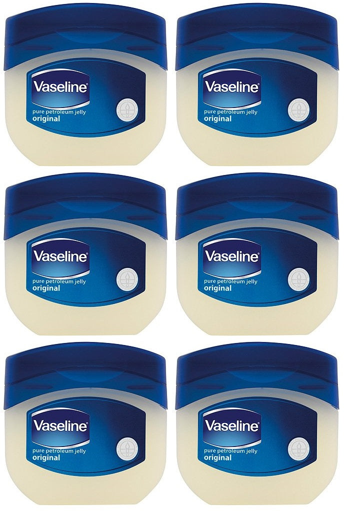 6 x Vaseline  Petroleum Jelly Original 250 Ml