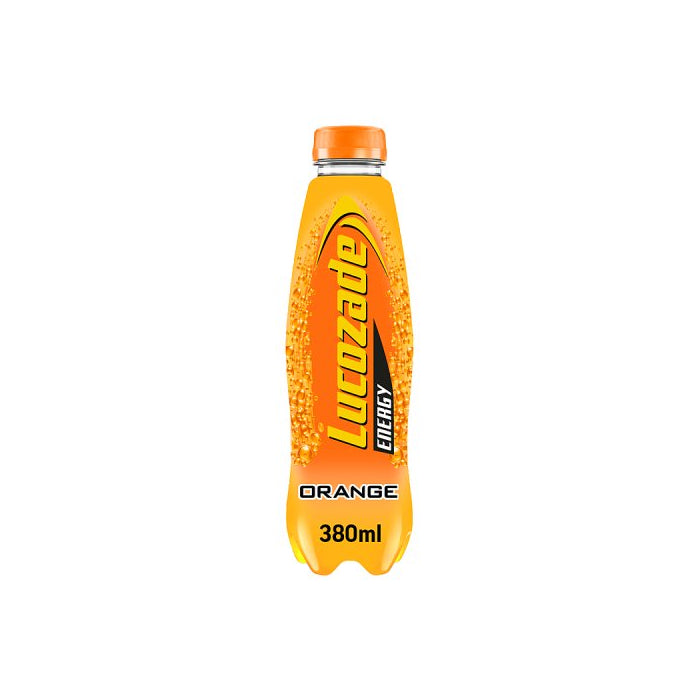 18 x Lucozade Energy Orange 380Ml