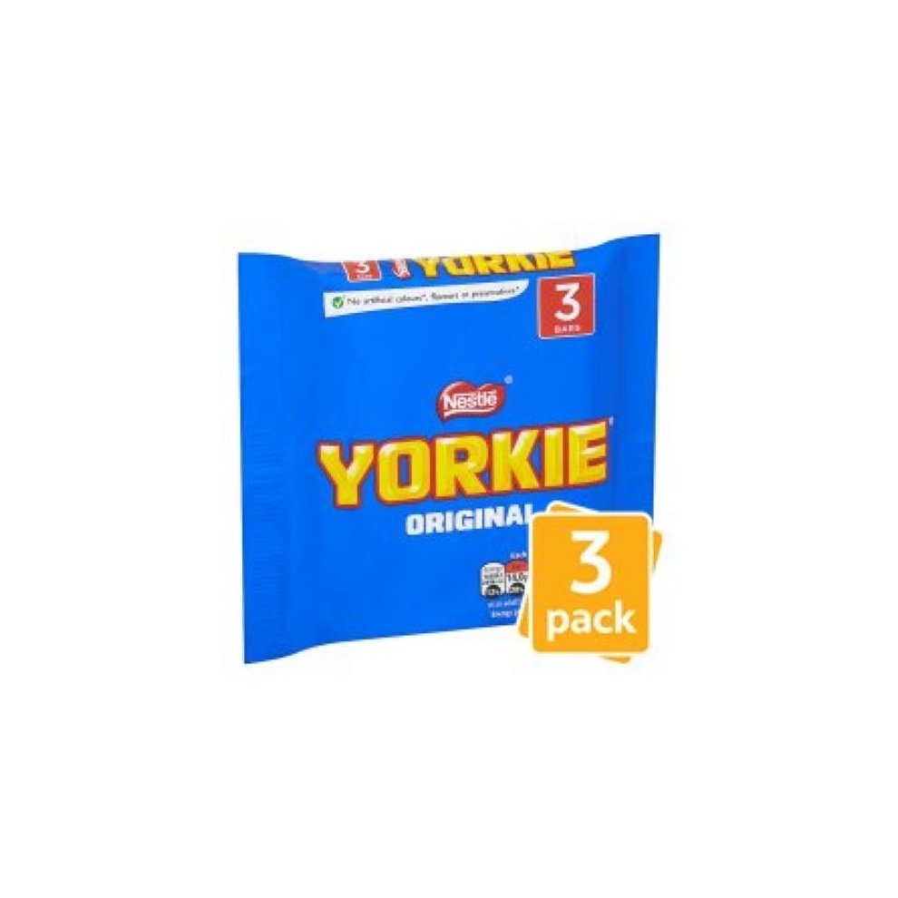 16 x Yorkie Milk Chocolate Bar Multipack 46G 3 Pack