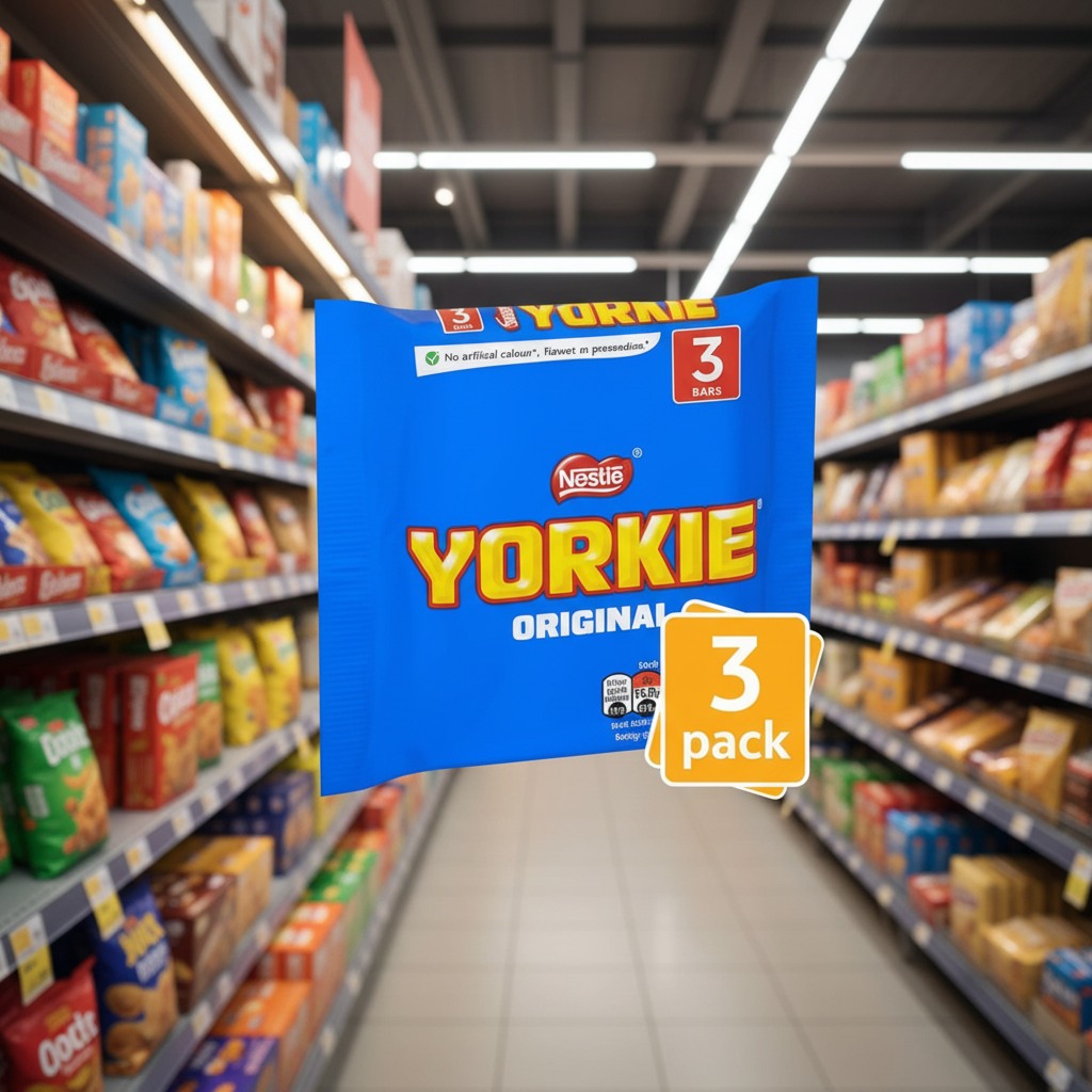16 x Yorkie Milk Chocolate Bar Multipack 46G 3 Pack