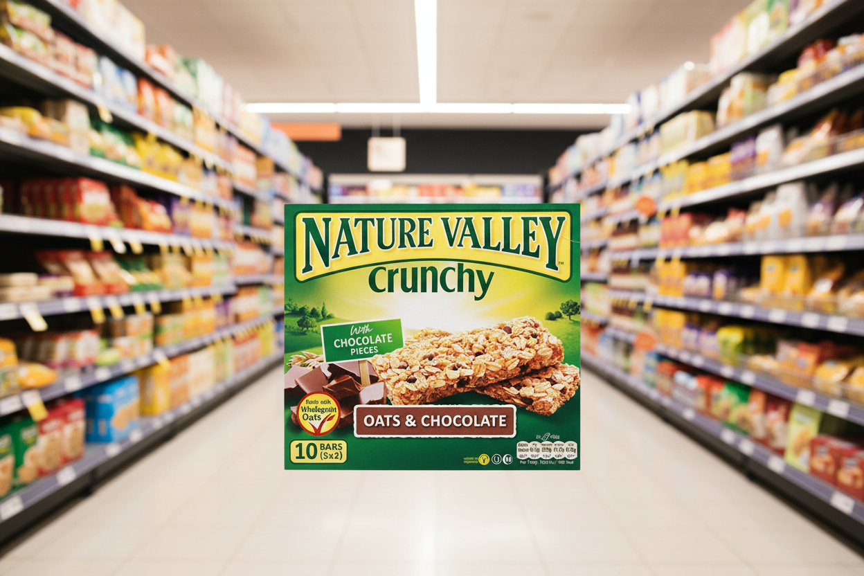5 x Nature Valley Crunchy Oats & Dark Chocolate 5 X 42G (210G)