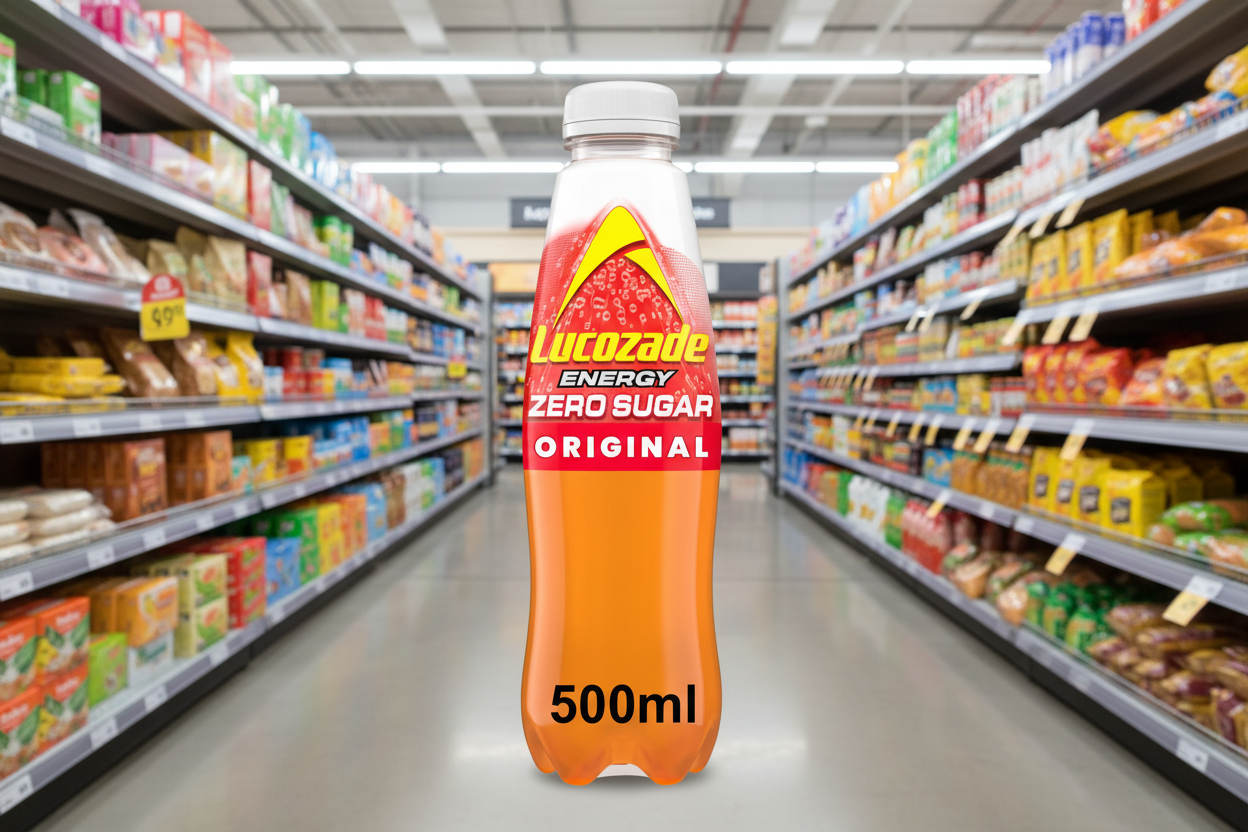 12 x Lucozade Zero - 500ML