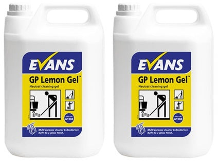 2 x Evans Lemon Floor Cleaner