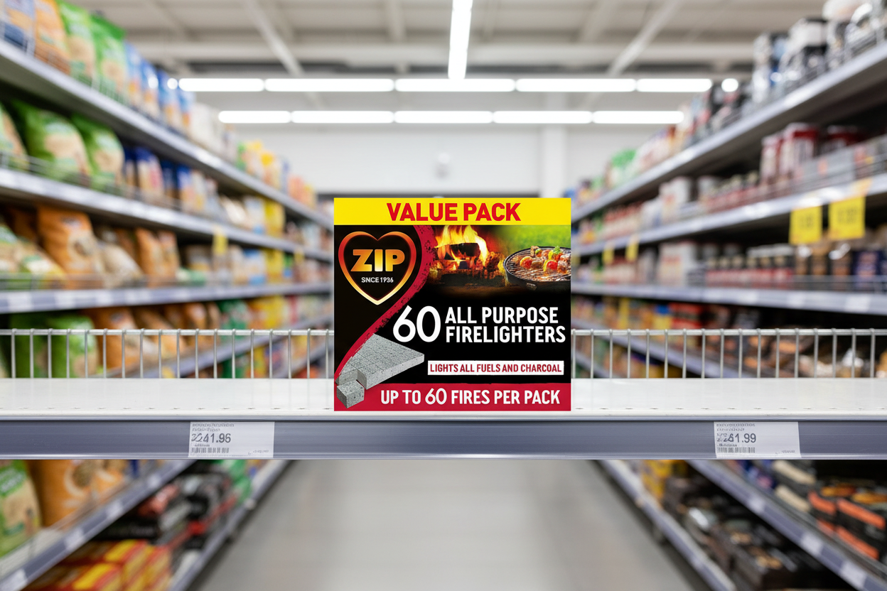 12 x Zip 60 High Performance All Purpose Firelighters